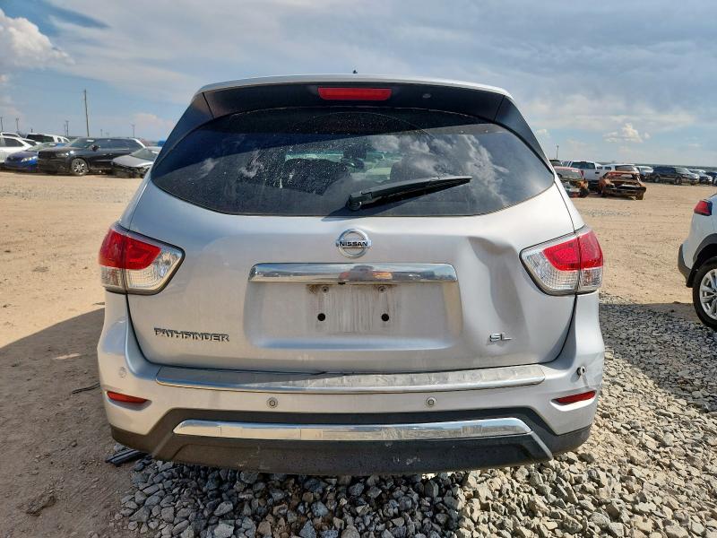 5N1AR2MN0FC666726 - 2015 NISSAN PATHFINDER S 银色 照片 6