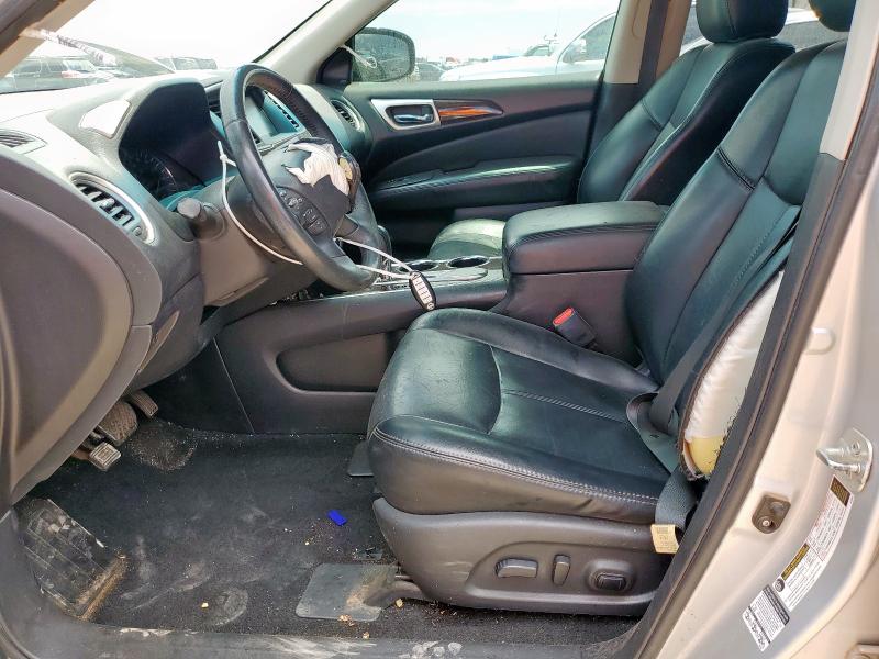 5N1AR2MN0FC666726 - 2015 NISSAN PATHFINDER S 银色 照片 7