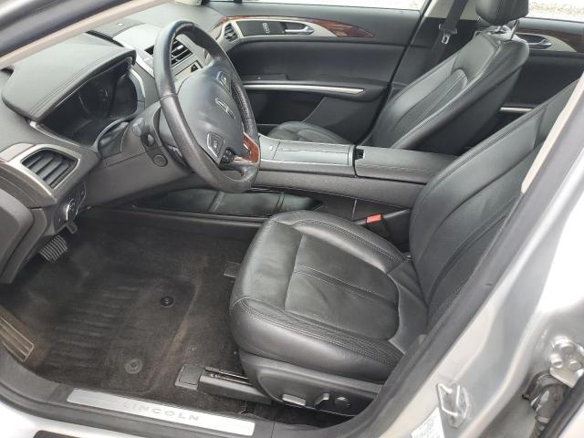 3LN6L2JK0DR828550 - 2013 LINCOLN MKZ SILVER photo 7