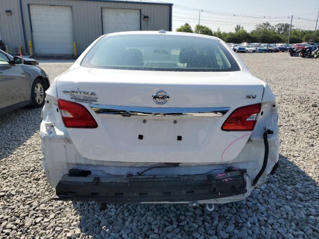 3N1AB7AP6KY437211 - 2019 NISSAN SENTRA S თეთრი ფოტო 6