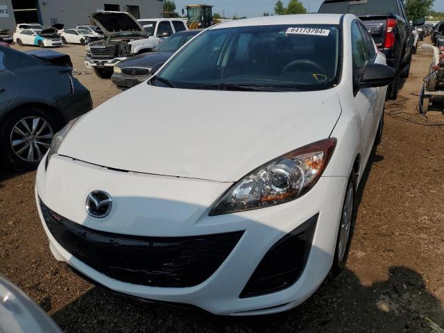 JM1BL1VF3B1900519 - 2011 MAZDA 3 I WHITE photo 5