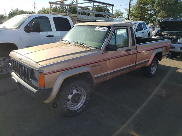 1J7FJ36L6LL125109 - 1990 JEEP COMANCHE PIONEER TAN photo 1