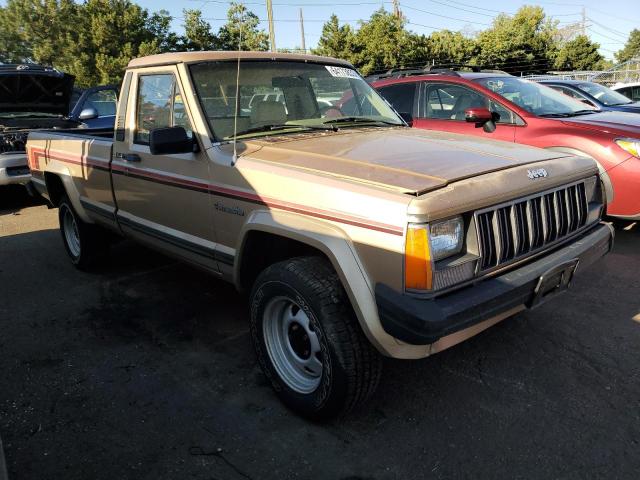 1J7FJ36L6LL125109 - 1990 JEEP COMANCHE PIONEER TAN photo 4