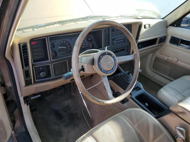 1J7FJ36L6LL125109 - 1990 JEEP COMANCHE PIONEER TAN photo 8