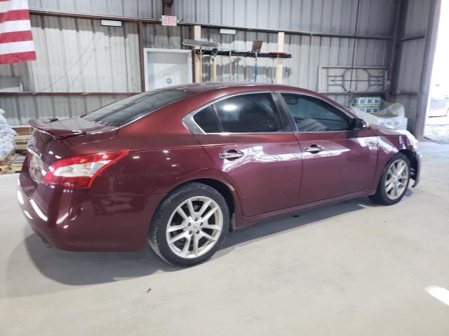 1N4AA5AP8AC808502 - 2010 NISSAN MAXIMA S MAROON photo 3