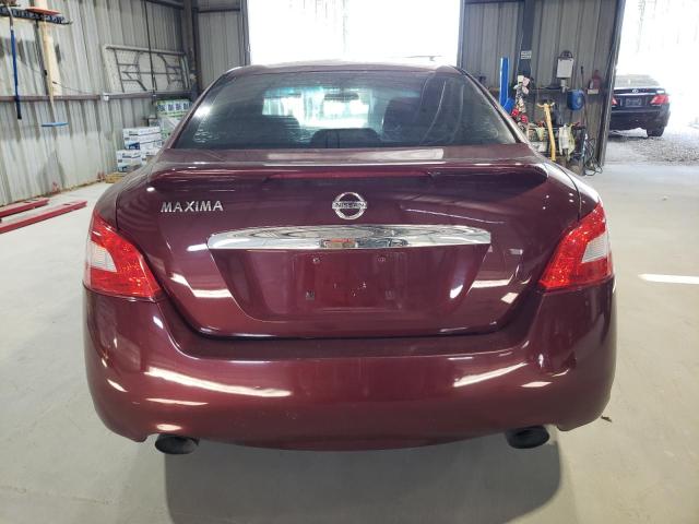 1N4AA5AP8AC808502 - 2010 NISSAN MAXIMA S MAROON photo 6