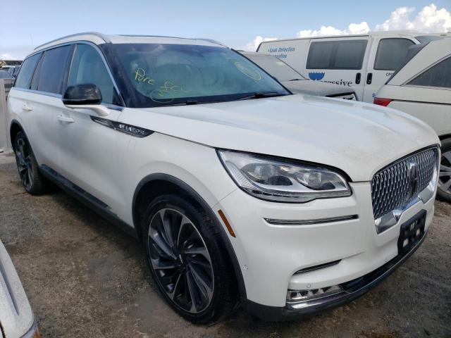 5LM5J7XC0LGL09600 - 2020 LINCOLN AVIATOR RESERVE WHITE photo 1