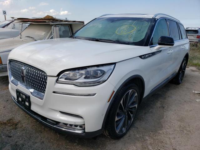 5LM5J7XC0LGL09600 - 2020 LINCOLN AVIATOR RESERVE WHITE photo 2