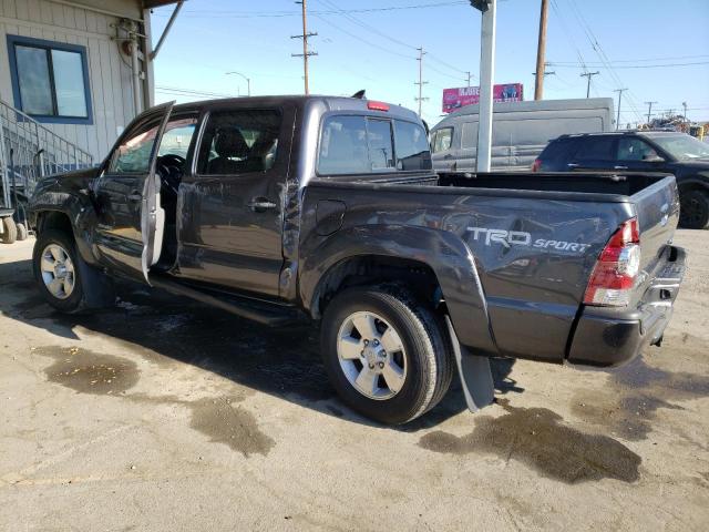 3TMJU4GN9FM185723 - 2015 TOYOTA TACOMA DOUBLE CAB PRERUNNER CHARCOAL photo 2