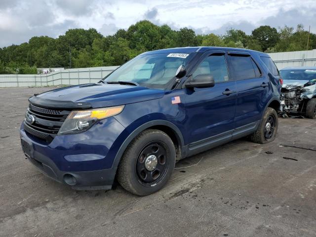 1FM5K8AR3DGC16042 - 2013 FORD EXPLORER POLICE INTERCEPTOR BLUE photo 1