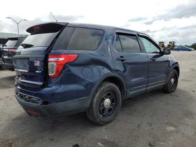 1FM5K8AR3DGC16042 - 2013 FORD EXPLORER POLICE INTERCEPTOR BLUE photo 3