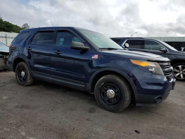 1FM5K8AR3DGC16042 - 2013 FORD EXPLORER POLICE INTERCEPTOR BLUE photo 4