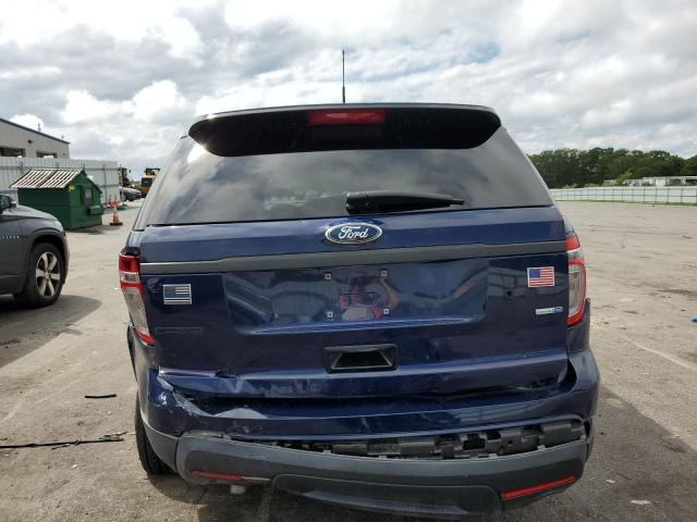1FM5K8AR3DGC16042 - 2013 FORD EXPLORER POLICE INTERCEPTOR BLUE photo 6