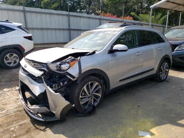 KNDCE3LC6H5040233 - 2017 KIA NIRO EX TOURING SILVER photo 1