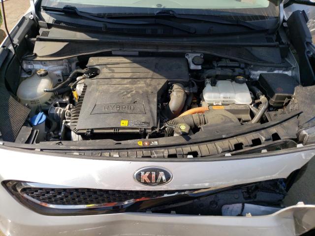 KNDCE3LC6H5040233 - 2017 KIA NIRO EX TOURING SILVER photo 11