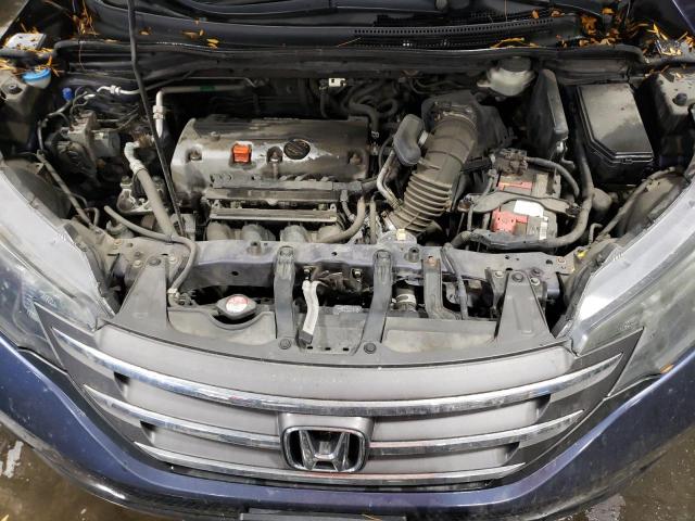 5J6RM4H52CL009881 - 2012 HONDA CR-V EX BLUE photo 7