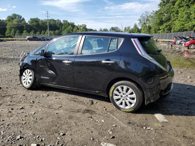 1N4AZ0CPXFC301259 - 2015 NISSAN LEAF S BLACK photo 2