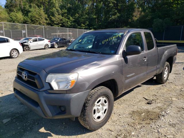 5TFTX4CN8FX053357 - 2015 TOYOTA TACOMA ACCESS CAB GRAY photo 1