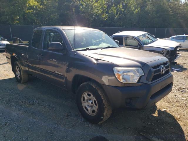 5TFTX4CN8FX053357 - 2015 TOYOTA TACOMA ACCESS CAB ნაცრისფერი ფოტო 4