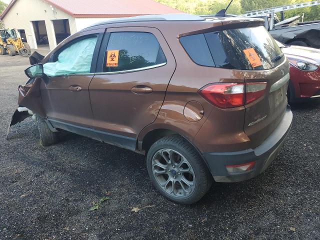 MAJ6S3KL1KC252652 - 2019 FORD ECOSPORT TITANIUM BROWN photo 2