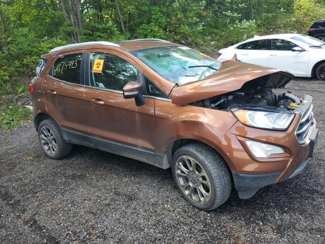 MAJ6S3KL1KC252652 - 2019 FORD ECOSPORT TITANIUM BROWN photo 4