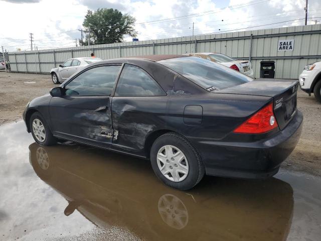 1HGEM22135L066710 - 2005 HONDA CIVIC DX VP შავი ფოტო 2
