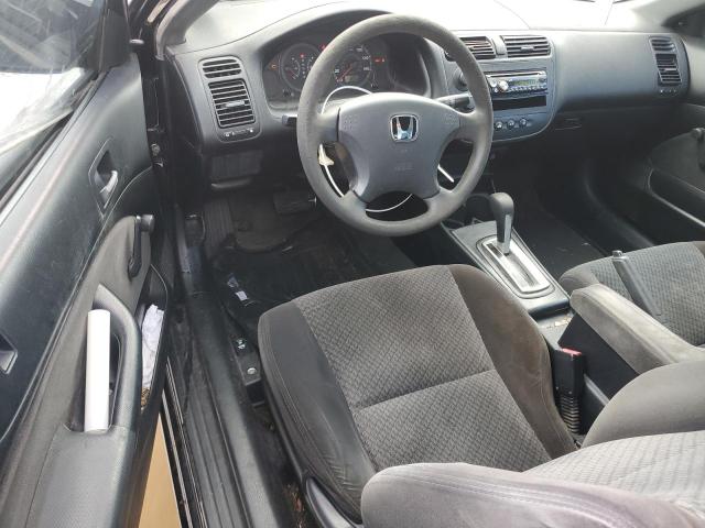 1HGEM22135L066710 - 2005 HONDA CIVIC DX VP შავი ფოტო 8
