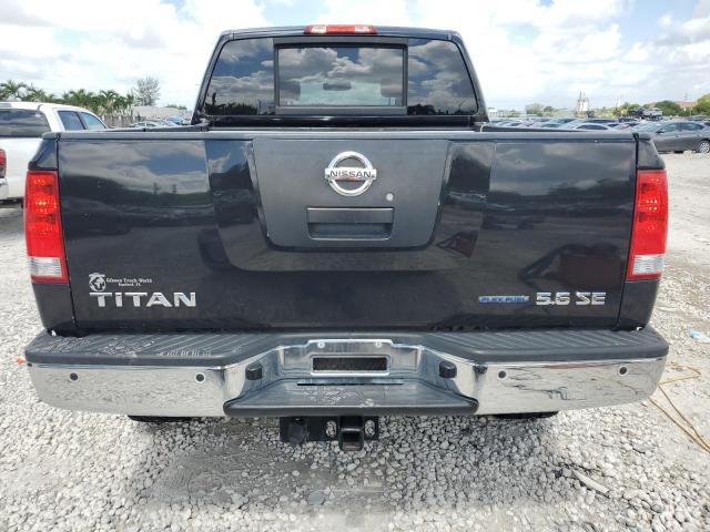 1N6BA0ED3AN324367 - 2010 NISSAN TITAN XE BLACK photo 6