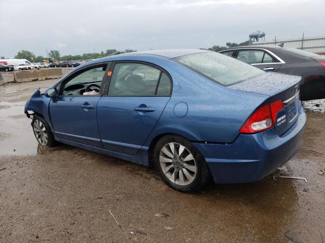 19XFA1F8XAE027631 - 2010 HONDA CIVIC EX BLUE photo 2