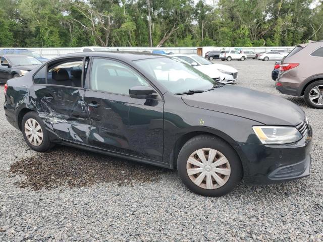 3VW2K7AJ9DM310795 - 2013 VOLKSWAGEN JETTA BASE 黑色 照片 4