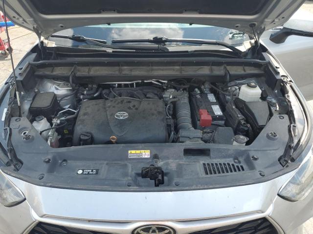 5TDGZRAHXLS502755 - 2020 TOYOTA HIGHLANDER XLE SILVER photo 12