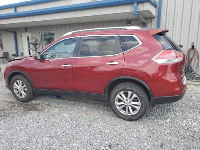 KNMAT2MV8FP513994 - 2015 NISSAN ROGUE S RED photo 2