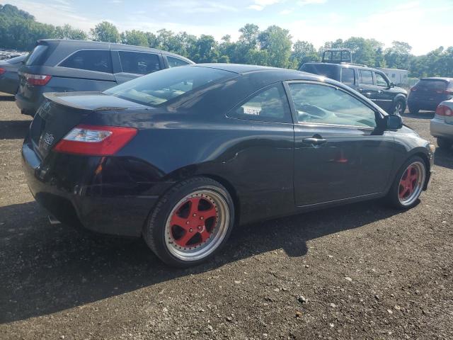 2HGFG12818H505665 - 2008 HONDA CIVIC EX BLACK photo 3