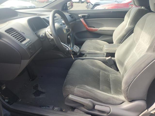 2HGFG12818H505665 - 2008 HONDA CIVIC EX BLACK photo 7