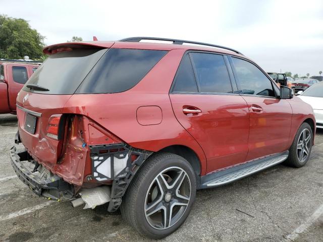 4JGDA5JB1GA783079 - 2016 MERCEDES-BENZ GLE 350 RED photo 3