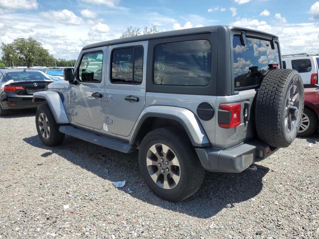 1C4HJXEG3JW203459 - 2018 JEEP WRANGLER U SAHARA SILVER photo 2
