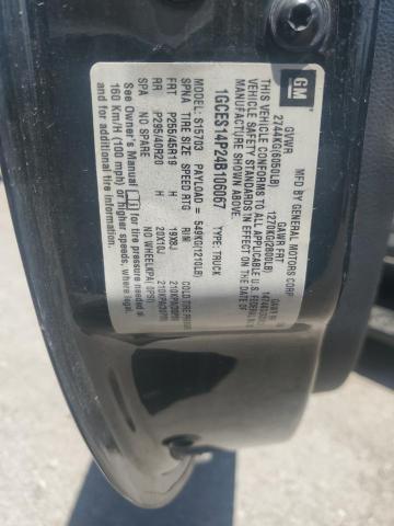 1GCES14P24B106067 - 2004 CHEVROLET SSR 黑色 照片 12