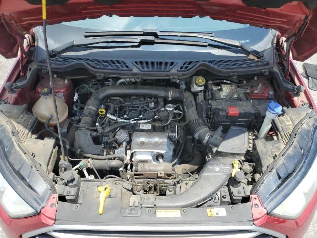 MAJ3P1TE6JC238723 - 2018 FORD ECOSPORT SE Қызыл фото 12