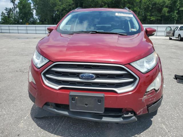 MAJ3P1TE6JC238723 - 2018 FORD ECOSPORT SE Қызыл фото 5