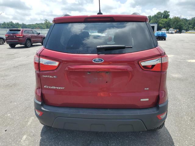 MAJ3P1TE6JC238723 - 2018 FORD ECOSPORT SE Қызыл фото 6