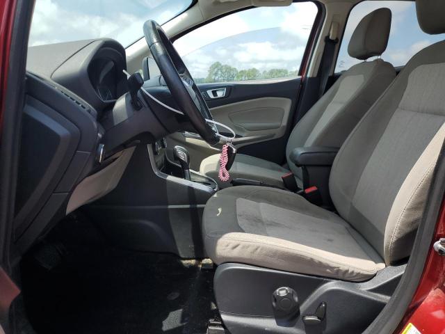 MAJ3P1TE6JC238723 - 2018 FORD ECOSPORT SE Қызыл фото 7