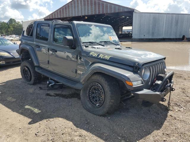 1C4HJXEM9LW339572 - 2020 JEEP WRANGLER U SAHARA GRAY photo 4