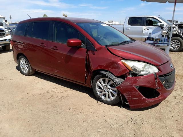 JM1CW2BL4C0130141 - 2012 MAZDA 5 MAROON photo 4