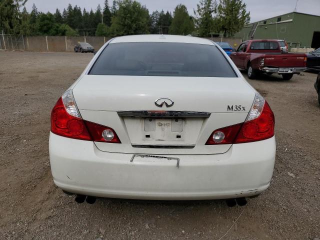 JNKAY01F57M451295 - 2007 INFINITI M35 BASE WHITE photo 6