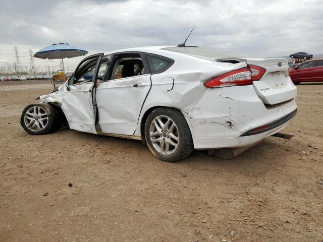 3FA6P0HR3DR312222 - 2013 FORD FUSION SE WHITE photo 2