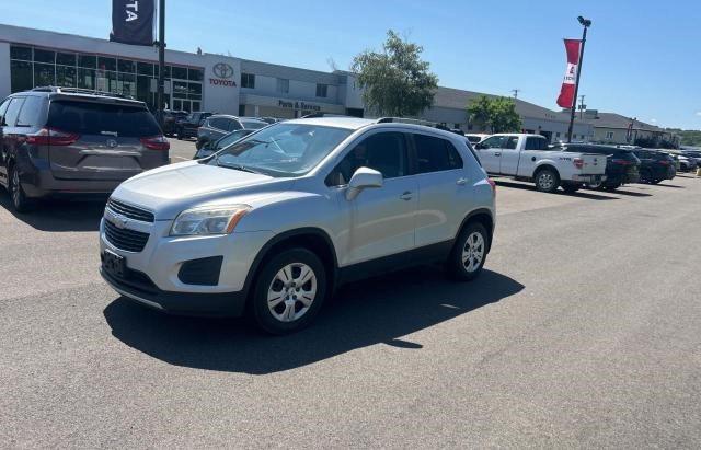 3GNCJPSB2DL179062 - 2013 CHEVROLET TRAX 1LT SILVER photo 2