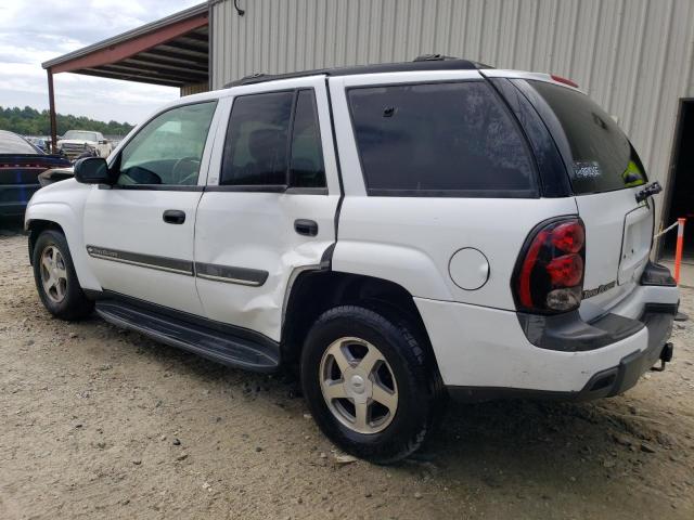 1GNDT13S922470165 - 2002 CHEVROLET TRAIL BLAZ WHITE photo 2