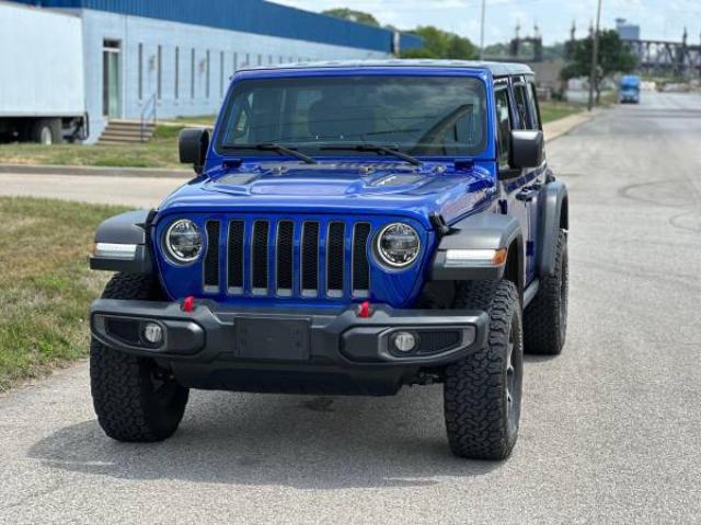 1C4HJXFG1LW142873 - 2020 JEEP WRANGLER RUBICON BLUE photo 1