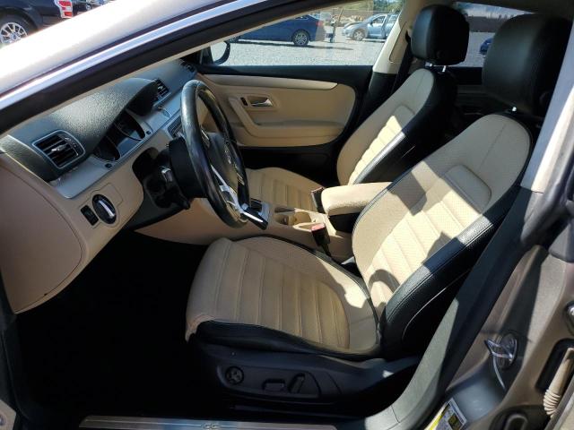 WVWBP7AN4DE563424 - 2013 VOLKSWAGEN CC SPORT GOLD photo 7