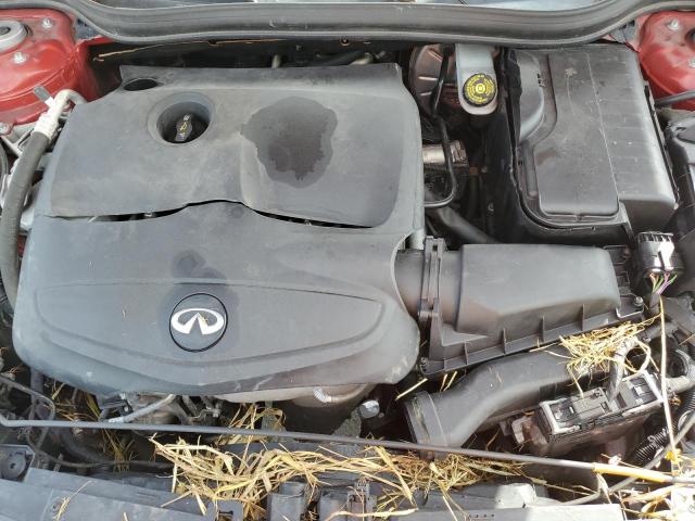 SJKCH5CP1JA050717 - 2018 INFINITI QX30 BASE RED photo 11